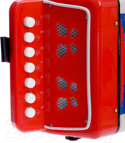 Изображение товара Музыкальная игрушка Zabiaka Гармонь / 1767373 (красный)