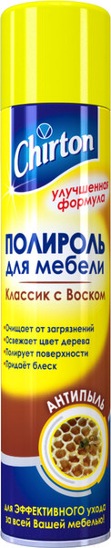 Изображение товара Полироль для мебели Chirton Классик с антистатиком (300мл)