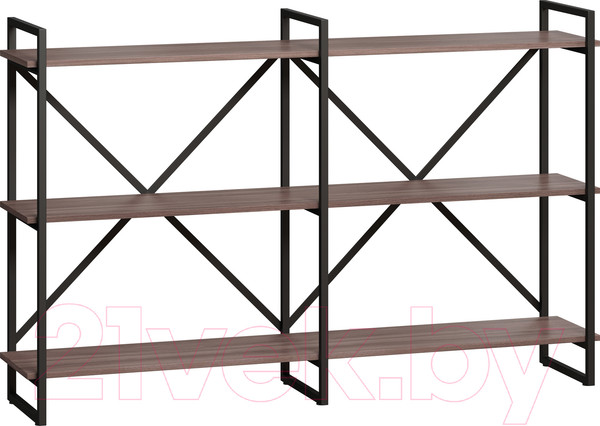 Изображение товара Стеллаж Loftyhome Мальборк Рант 160 / 1627906 (шимо темный)