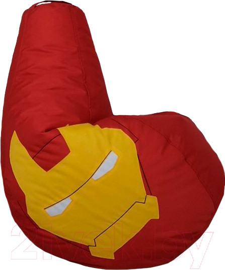 Изображение товара Бескаркасное кресло Kreslomeshki Груша XXL / SG-130x90-ZHC (Железный человек)