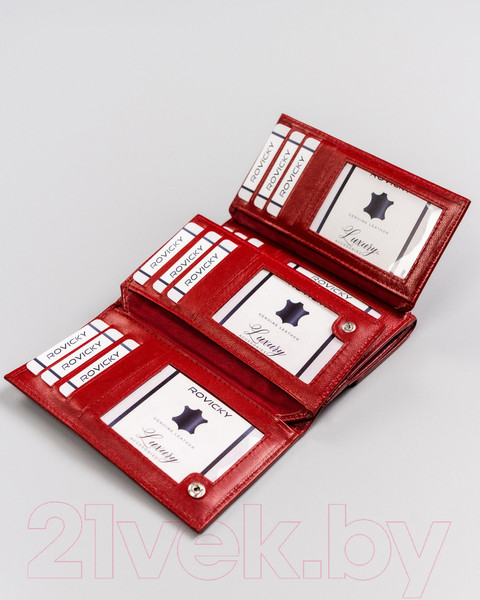 Изображение товара Портмоне Cedar Rovicky R-RD-40-GCL (красный)