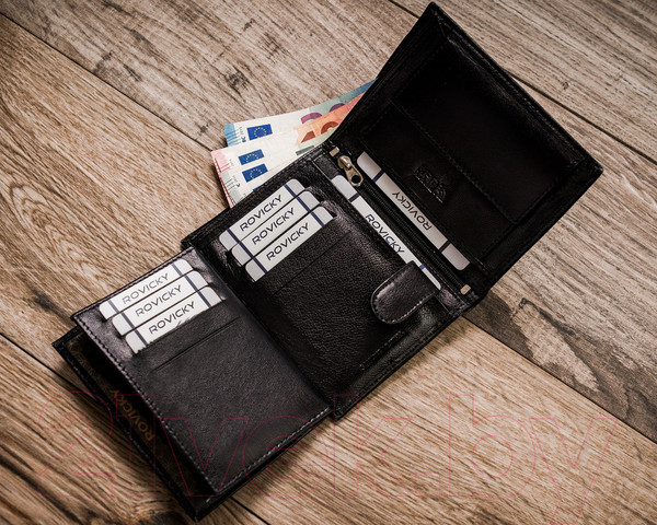 Изображение товара Портмоне Cedar Rovicky R-RM-10-GCL (черный)