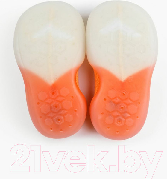 Изображение товара Пинетки Amarobaby First Step Pure Toys / AB-OB21-FSPC2OR/05-24 (оранжевый, р. 24)