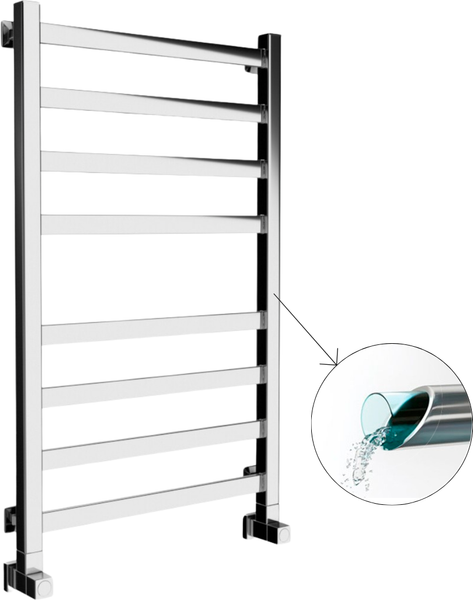 Изображение товара Полотенцесушитель водяной Маргроид Вид 81/10 Профильный 100x50 (перекладины 30x10)