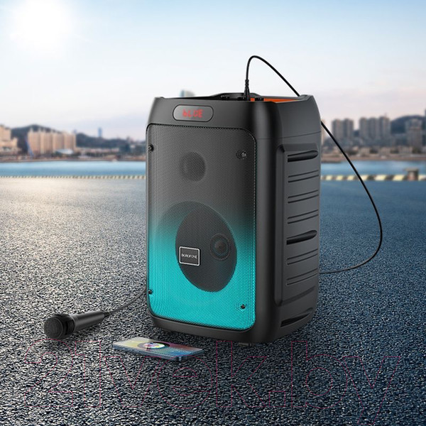 Изображение товара Портативная колонка Borofone BP10 (черный)