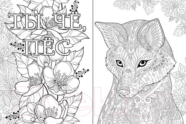 Изображение товара Раскраска-антистресс Эксмо F*ck off, I Am Coloring!