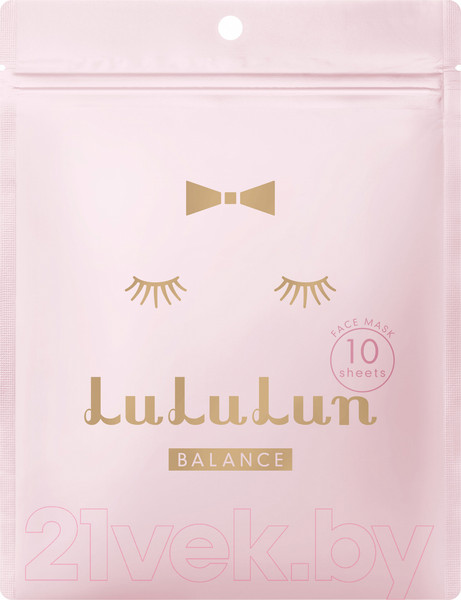 Изображение товара Набор масок для лица Lululun Face Mask Pure Balance Pink (7шт)