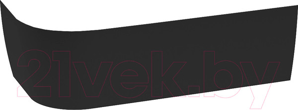 Изображение товара Экран для ванны Cezares Slim CORNER-180-SCR-R-NERO