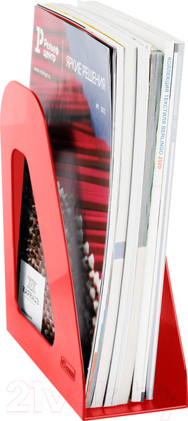 Изображение товара Лоток для бумаг Стамм Фаворит / ЛТВ-30558 (тонированный красный)