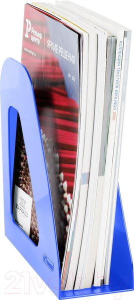 Изображение товара Лоток для бумаг Стамм Фаворит / ЛТВ-30556 (тонированный синий)