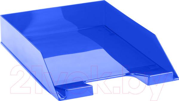 Изображение товара Лоток для бумаг Стамм Фаворит / ЛТГ-30563 (тонированный синий)
