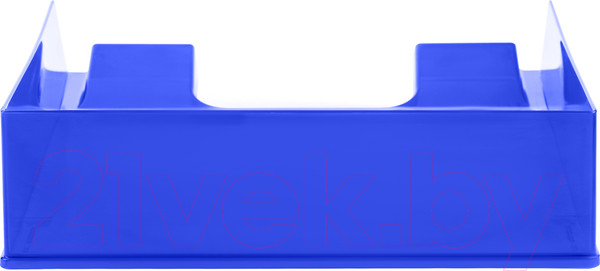 Изображение товара Лоток для бумаг Стамм Фаворит / ЛТГ-30563 (тонированный синий)