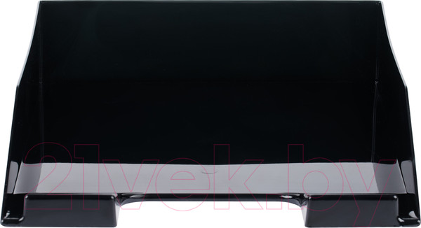 Изображение товара Лоток для бумаг Стамм Фаворит / ЛТГ-30562 (тонированный черный)