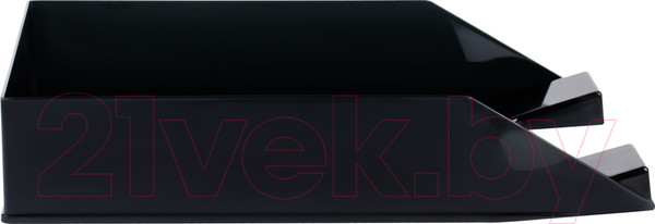 Изображение товара Лоток для бумаг Стамм Фаворит / ЛТГ-30562 (тонированный черный)