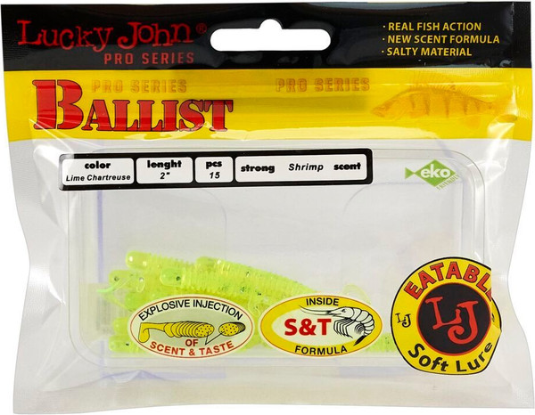 Изображение товара Мягкая приманка Lucky John Pro Series Ballist 2.0in / 140155-071 (15шт)