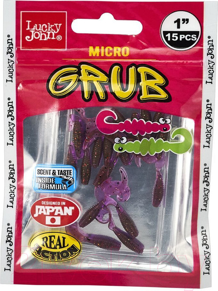 Изображение товара Мягкая приманка Lucky John Pro Series Micro Grub 1.0in / 140159-S13 (15шт)