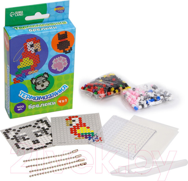 Изображение товара Развивающая игра Школа талантов Термомозаика. Домашние питомцы / 7574248