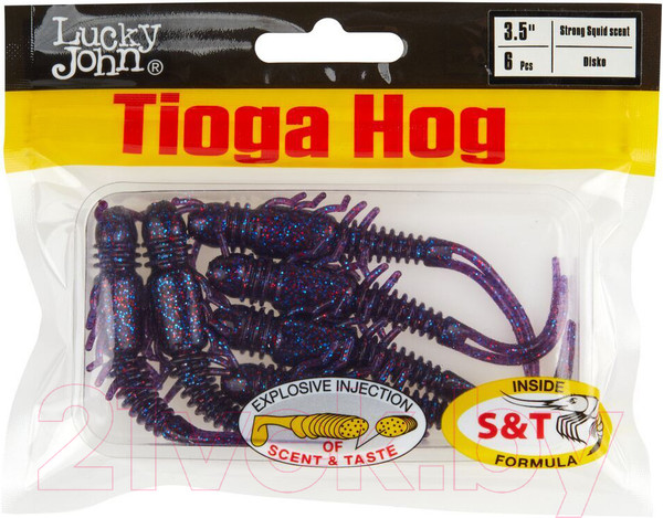 Изображение товара Мягкая приманка Lucky John Pro Series Tioga Hog 3.5in / 140195-S63 (6шт)