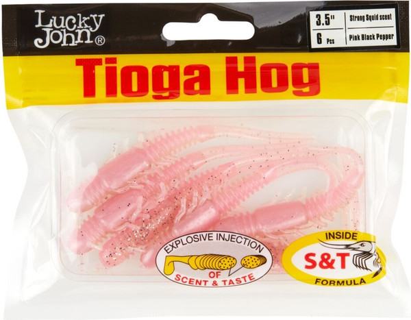 Изображение товара Мягкая приманка Lucky John Pro Series Tioga Hog 3.5in / 140195-T64 (6шт)