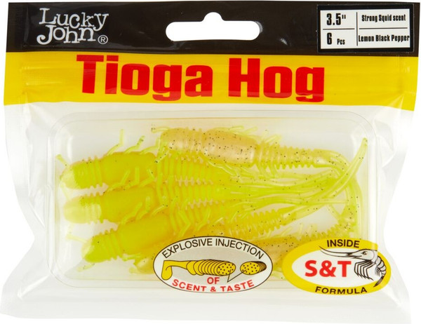 Изображение товара Мягкая приманка Lucky John Pro Series Tioga Hog 3.5in / 140195-T66 (6шт)