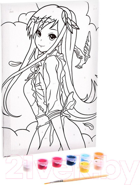 Изображение товара Картина по номерам Школа талантов Розовые мечты / 9472196