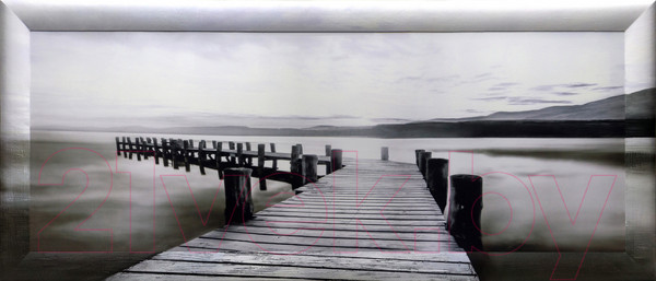 Изображение товара Картина Декарт Серый мост 8Л3658 (в раме)