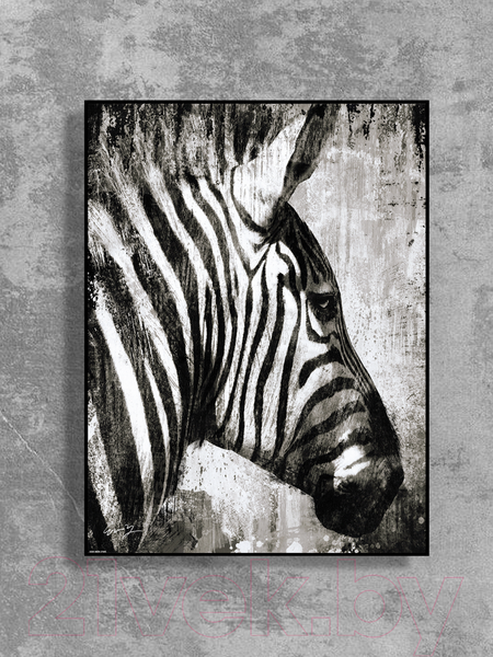 Изображение товара Картина Декарт Зебра 8Л0585 (в раме)