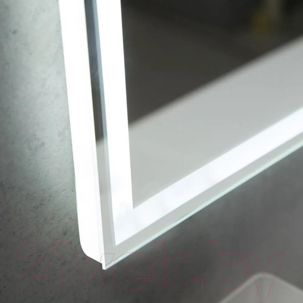 Изображение товара Зеркало Пекам Greta 60x60 / greta-60x60B (с подсветкой и бесконтактным сенсором)