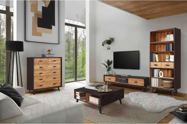 Изображение товара Тумба Kommodum 400x1500x450 ERICK-MT2T+1N