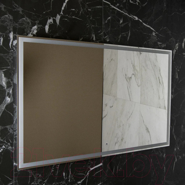 Изображение товара Зеркало Пекам Greta 80x60 / greta-80x60B (с подсветкой и бесконтактным сенсором)