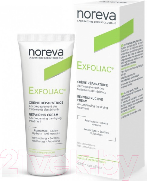 Изображение товара Крем для лица Noreva Эксфолиак восстанавливающий (40мл)