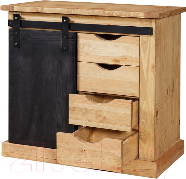 Изображение товара Тумба Kommodum 850x900x400 ROLLER-MB1P+4T