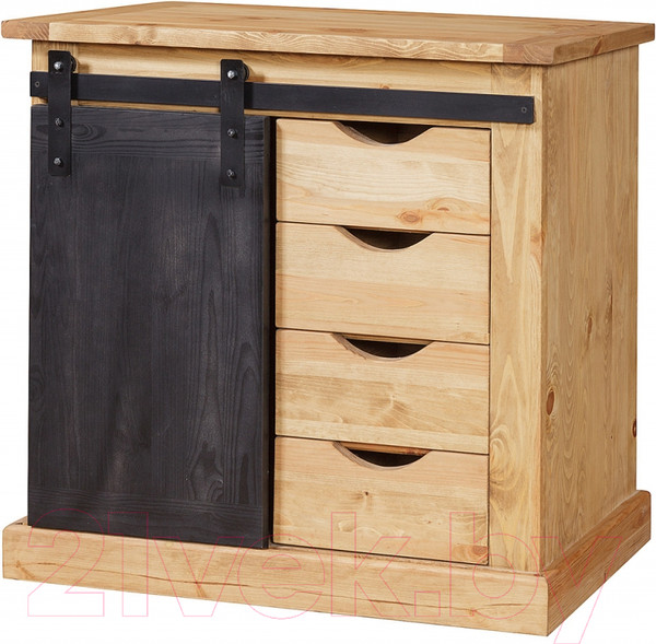 Изображение товара Тумба Kommodum 850x900x400 ROLLER-MB1P+4T