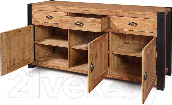 Изображение товара Тумба Kommodum 840x1700x500 MEXICA-MB3P+3T