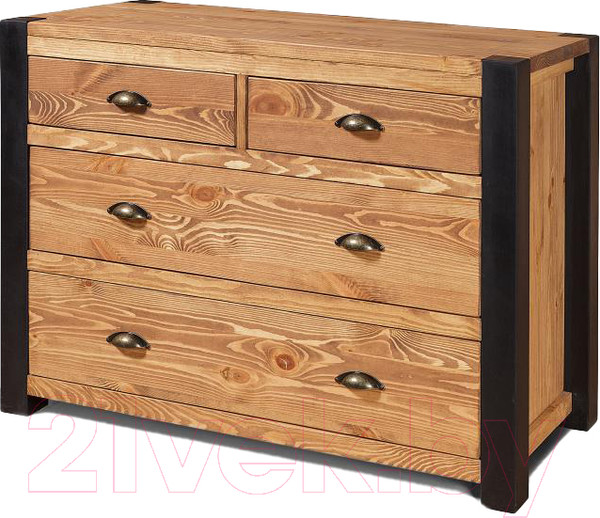 Изображение товара Комод Kommodum 840x1160x500 MEXICA-COM2+2T