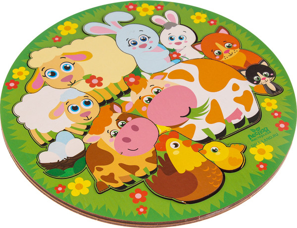 Изображение товара Развивающий игровой набор Лесная мастерская Животные и детеныши / 3504289