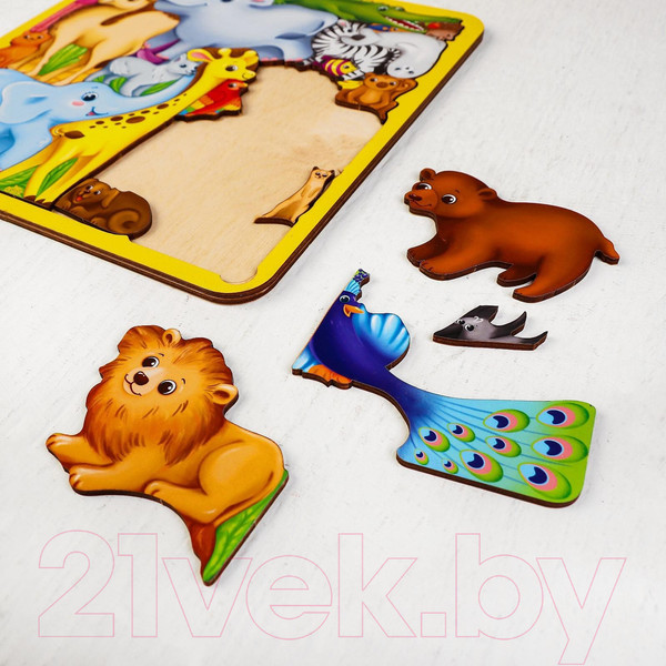 Изображение товара Развивающая игра Лесная мастерская Животные мира / 4276021