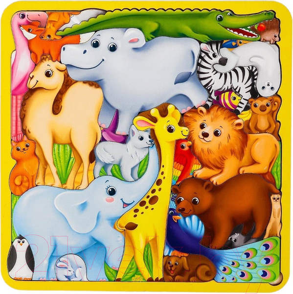 Изображение товара Развивающая игра Лесная мастерская Животные мира / 4276021