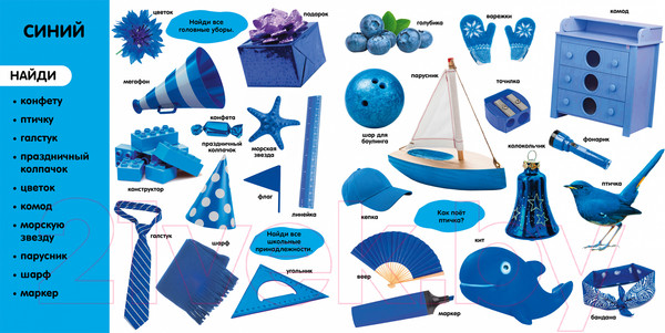 Изображение товара Развивающая книга CLEVER Первые знания. Фотокнига. Цвета (2023)