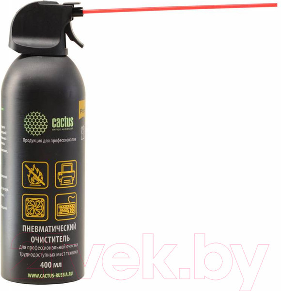 Изображение товара Сжатый воздух для чистки техники Cactus CSP-AIR400AL (400мл)