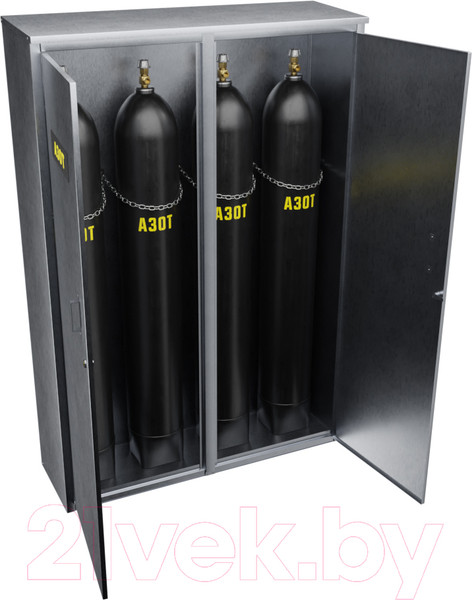 Изображение товара Шкаф для газового баллона Steel-expert ШБ4 40л (азот)