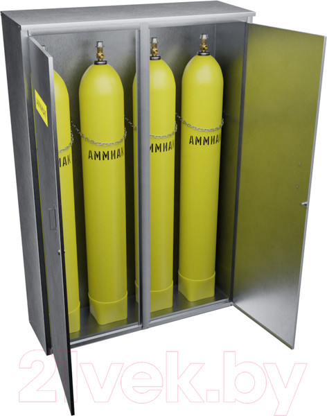 Изображение товара Шкаф для газового баллона Steel-expert ШБ4 40л (аммиак)