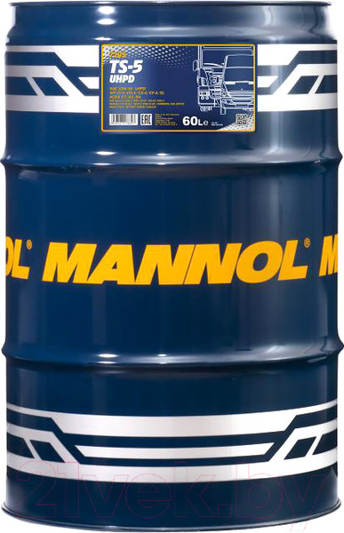 Изображение товара Моторное масло Mannol TS-5 10W40 CI-4/SL / MN7105-60 (60л)