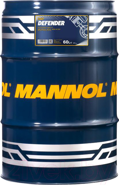 Изображение товара Моторное масло Mannol Defender 10W40 SN / MN7507-60 (60л)