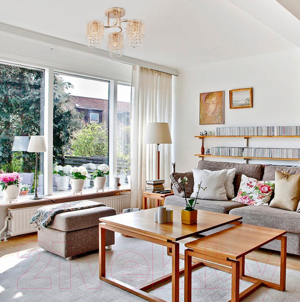 Изображение товара Люстра Евросвет Bonnie 30137/3 (золото)