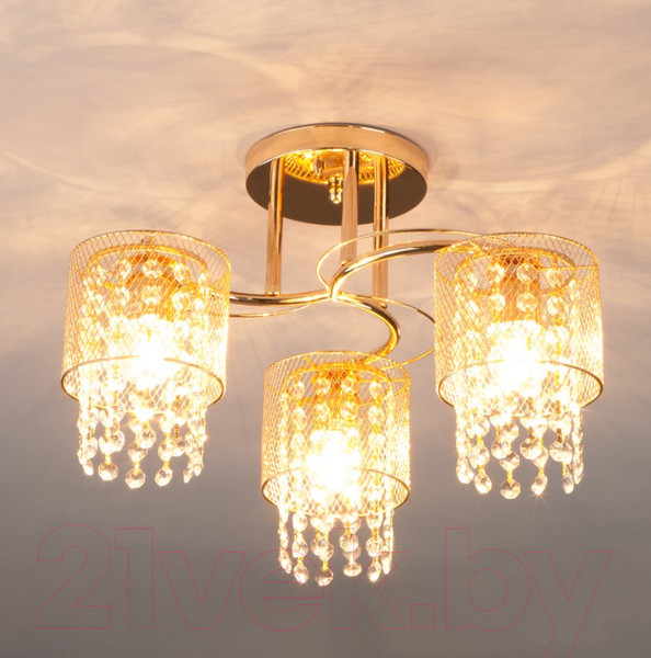 Изображение товара Люстра Евросвет Bonnie 30137/3 (золото)