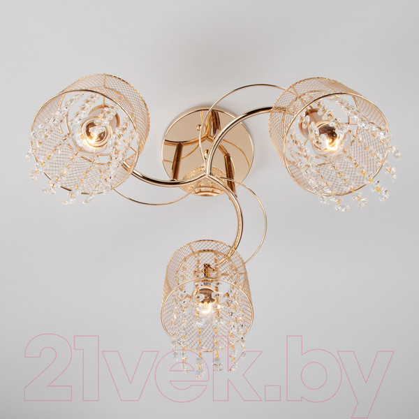Изображение товара Люстра Евросвет Bonnie 30137/3 (золото)