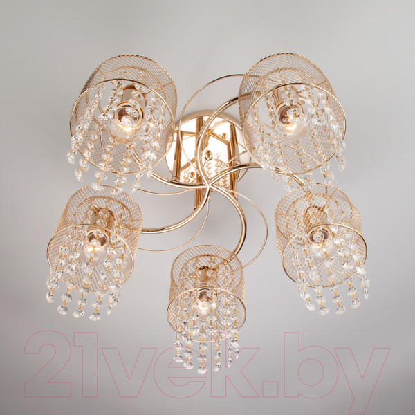 Изображение товара Люстра Евросвет Bonnie 30137/5 (золото)