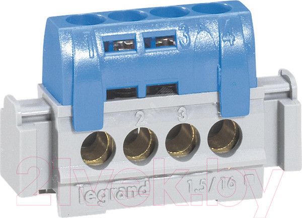 Изображение товара Шина нулевая Legrand 4840 (синий)