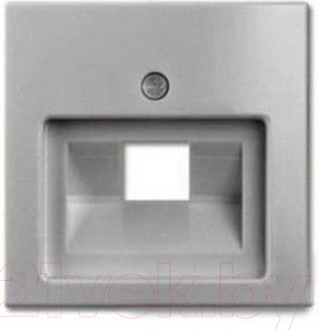 Изображение товара Лицевая панель ABB Basic 55 1753-0-0096-1 (алюминий)